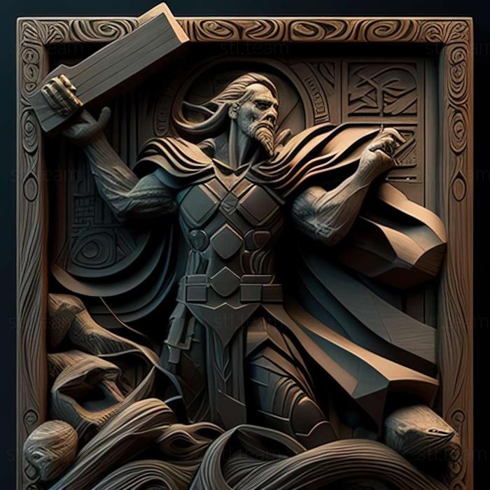 3D model Thor The Dark World game (STL)